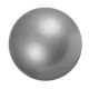 Фитнес топка Gorilla Sports, 65 см, сива